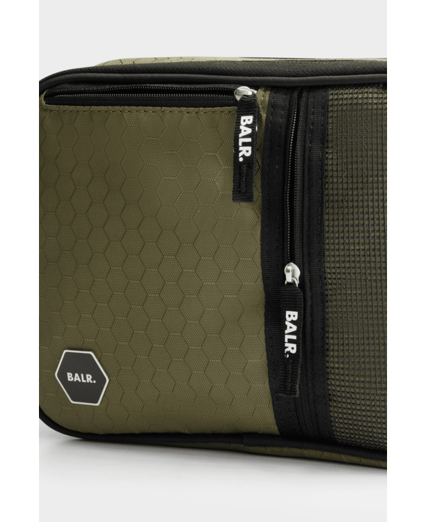 BALR. Hexagon Shoulder Bag Sphagnum