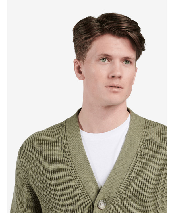 No Label Heren vest Boston Heavy-knit