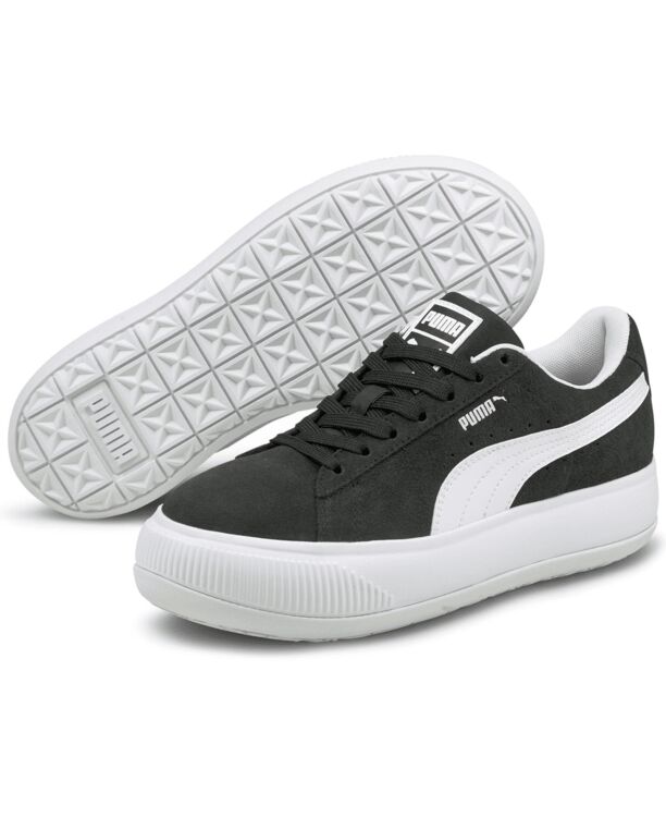 Suede Mayu Puma Black-Puma White