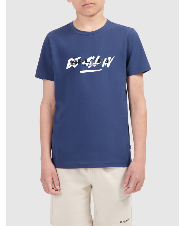 Junior Wees Helemaal In Logo T-shirt