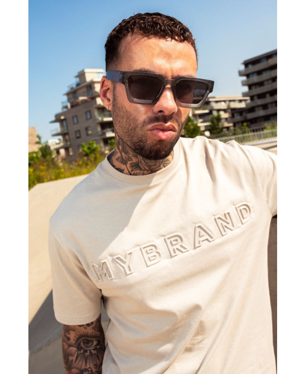 MYBRAND Embosed Statement Tee