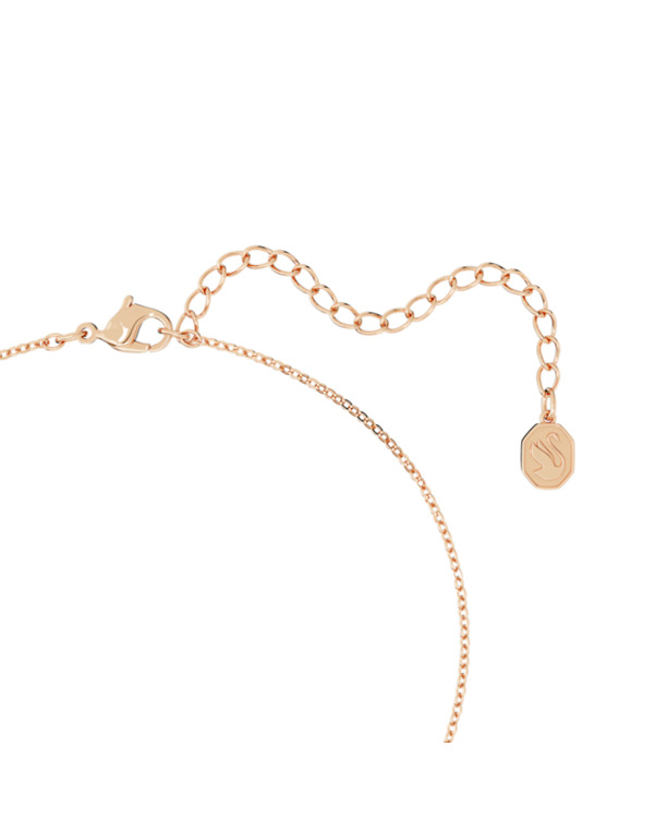 Originally Necklace Y Rose Gold shiny Crystal