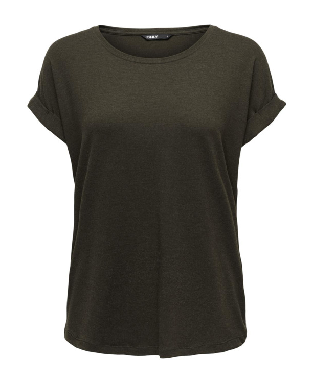 Regular Fit O-Neck Short Sleeves (S/S) Regular fit top met ronde hals en korte mouwen