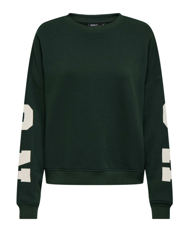 Loose Fit O-Neck Long Sleeves (L/S) Loose fit sweatshirt met O-hals voor vrijetijdsgebruik