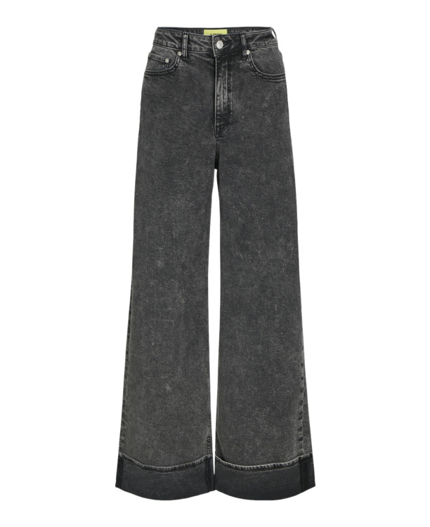 JXTOKYO WIDE FOLD HW JEANS DNM LN