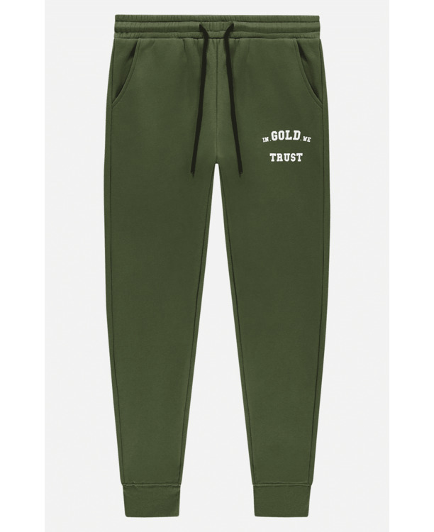 De Out Pants Donkergroen Unisex