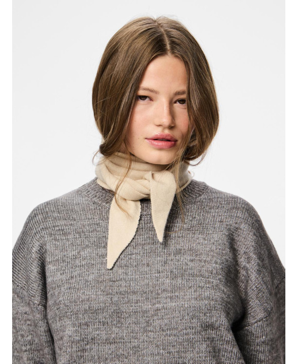 PCKOMMA TRIANGLE SCARF NOOS BC