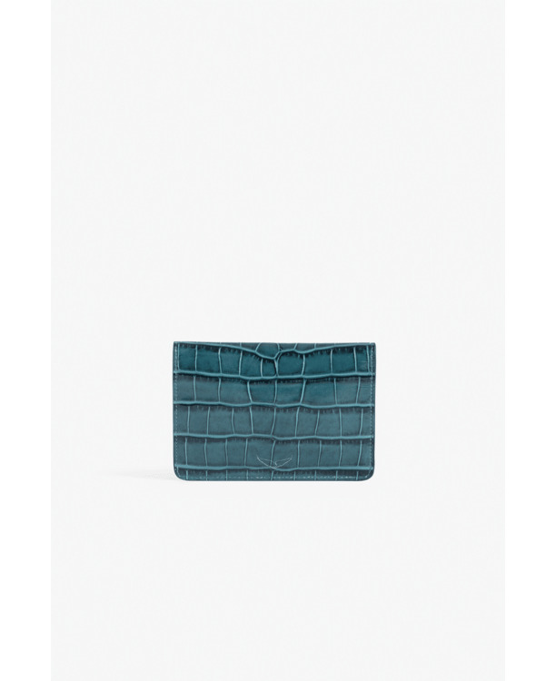 LE CECILIA WALLET EMBOSSED CRO