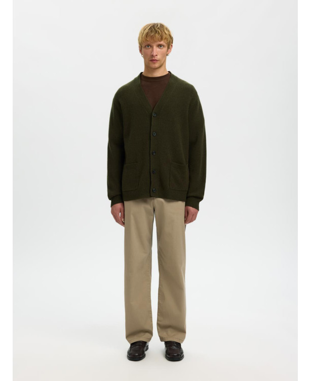 Relaxed Fit V-Neck Long Sleeves (L/S)