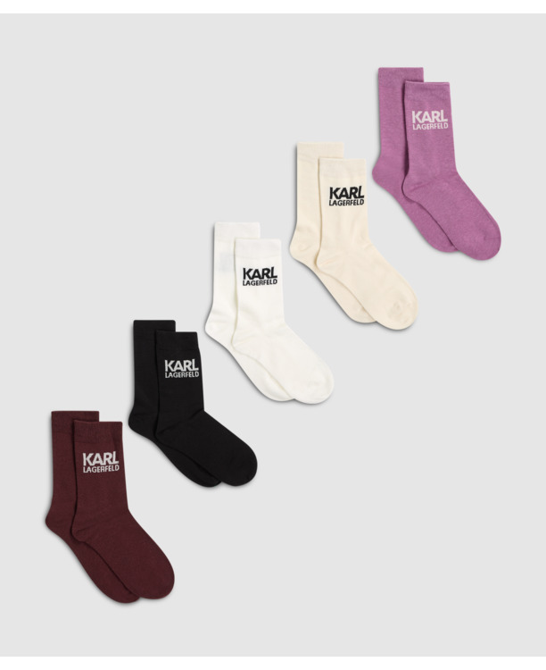 STACK LOGO SOCKS 5PK