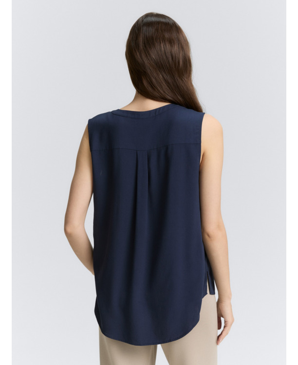 Blouse met riemen
