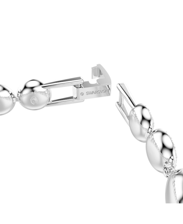 Una Angelic Soft Bracelet Rhodium shiny Emerald Crystal