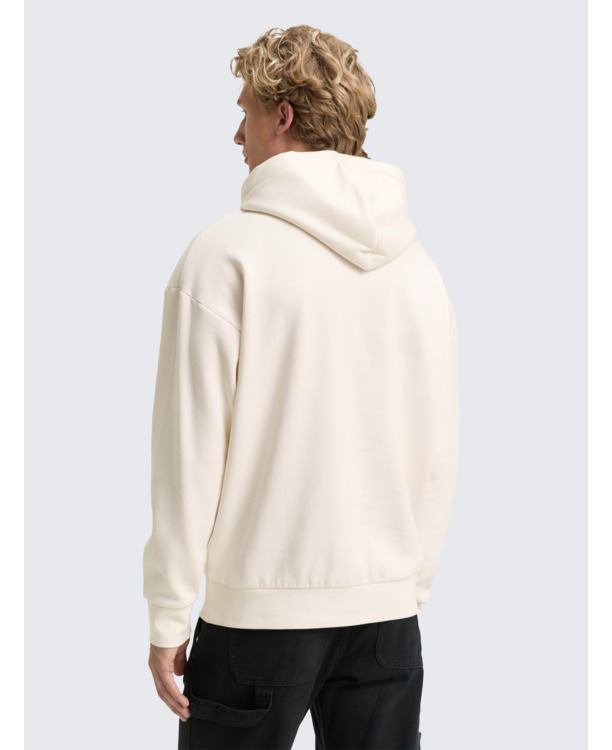 Relaxed fit hoodie met print