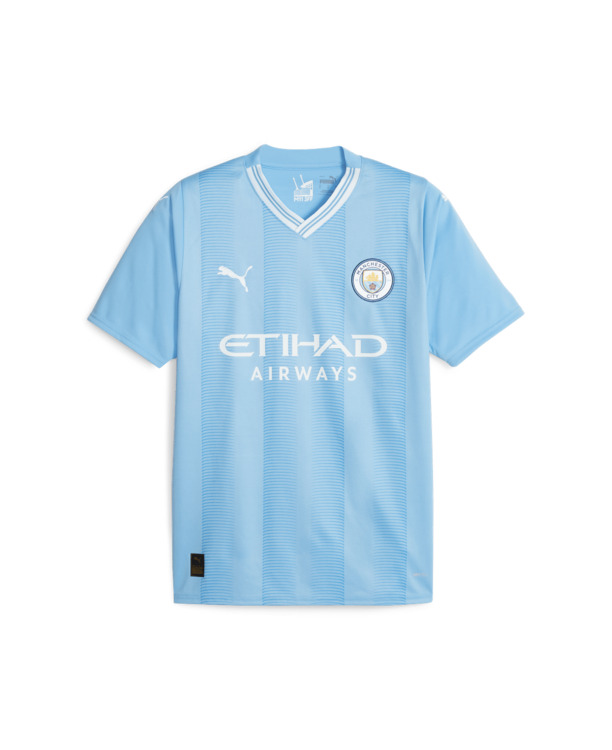 MCFC Home Jersey Replica Team Light Blu