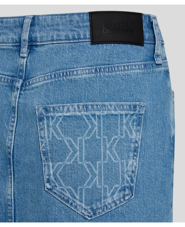 MIDI DENIM SKIRT