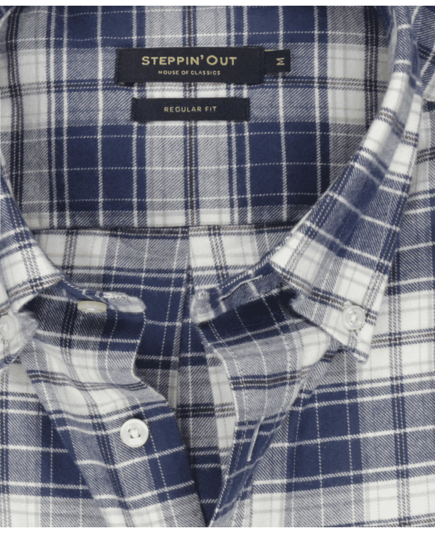 Brushed Twill Check Shirt BD RF