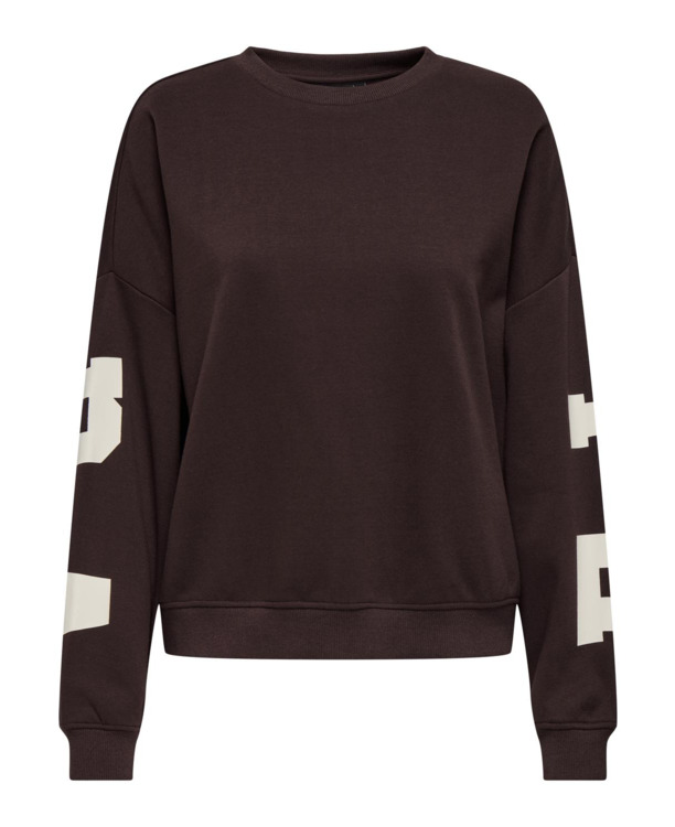 Loose Fit O-Neck Long Sleeves (L/S) Loose fit sweatshirt met O-hals voor vrijetijdsgebruik