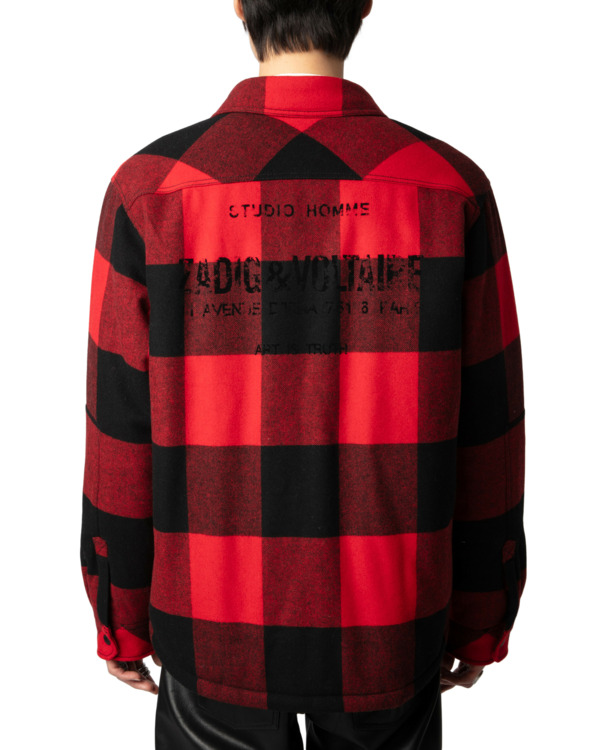 TROP WOOL PADDED CHECK