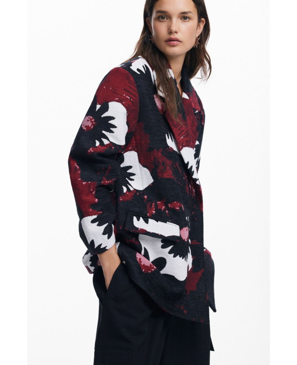 JAS COAT WINTER DAISIES LACROIX