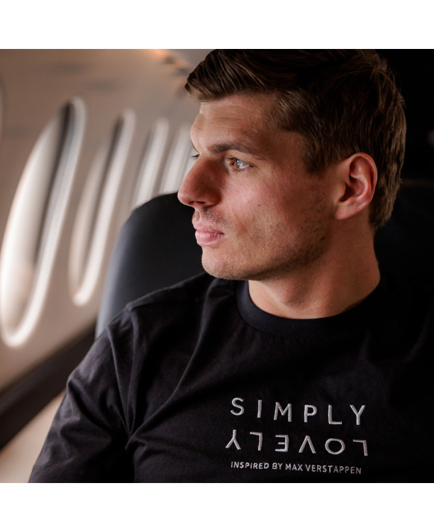 MV T-Shirt - Zwart - Simply Lovely - Max Verstappen