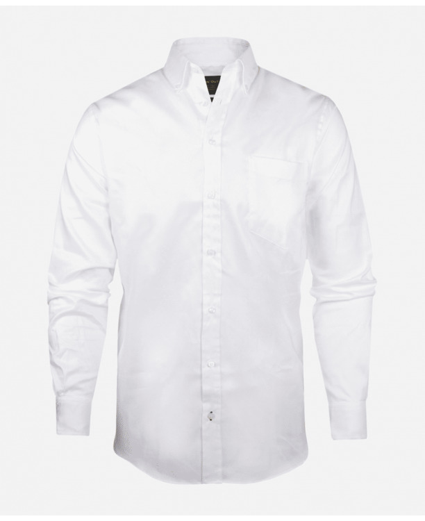 Twill Stretch Shirt Button-Down