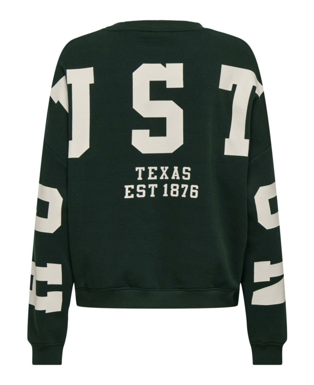 Loose Fit O-Neck Long Sleeves (L/S) Loose fit sweatshirt met O-hals voor vrijetijdsgebruik