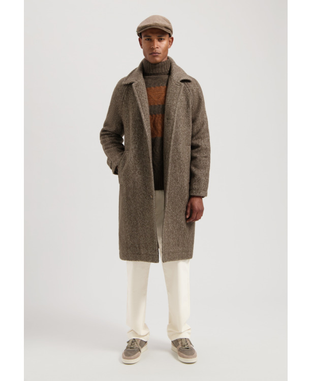 Dstrezzed Heren Jas Zwart Isaac Coat