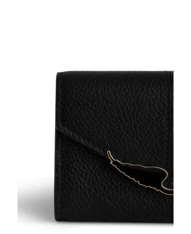 BORDERLINE MINI WALLET GRAINED