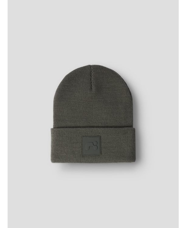 NMMPMALIK KNIT BEANIE BADGE