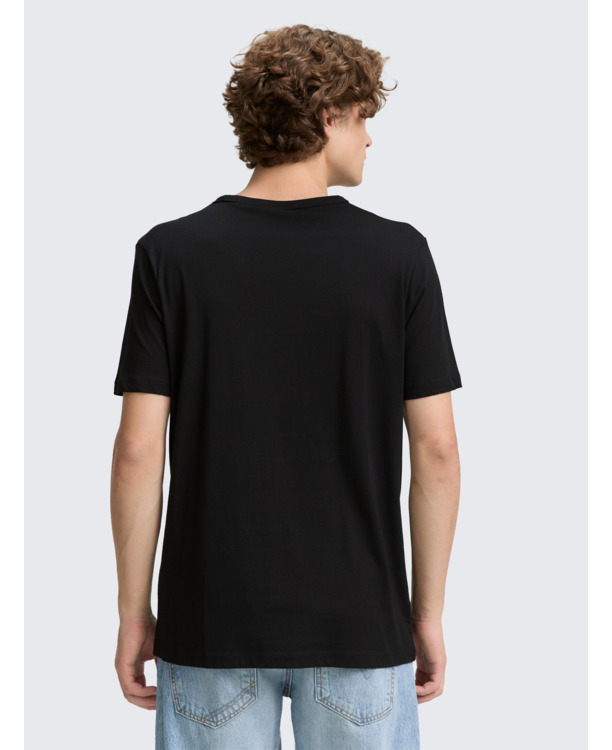 Basic T-shirt met logoprint
