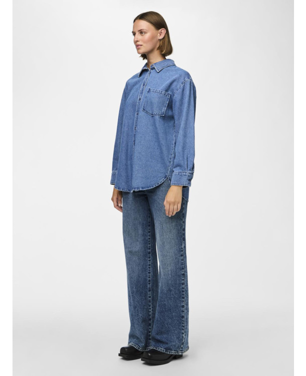 Oversize Fit Shirt Collar Long Sleeves (L/S)