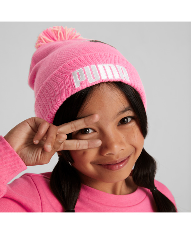 Small World POM Beanie Sunset Pink