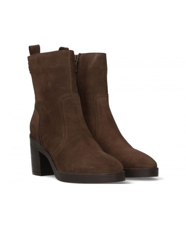 IJdelheid Enkellaarsjes op hak Bruin