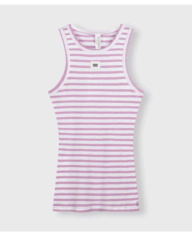 tank top rib stripes