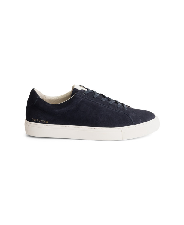 Dstrezzed Heren Basic Lage Sneakers Wit