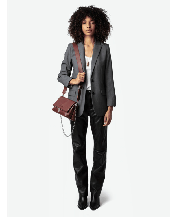 ROCKY GRAINED LEATHER