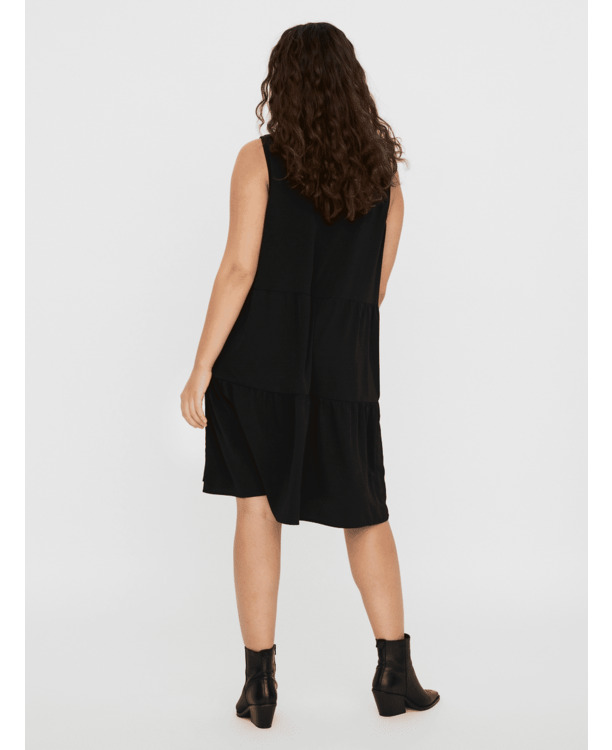 VMOLIVIA SL PEPLUM DRESS GA CURVE