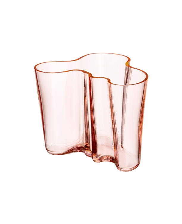 Aalto vaas zalmroze 160mm