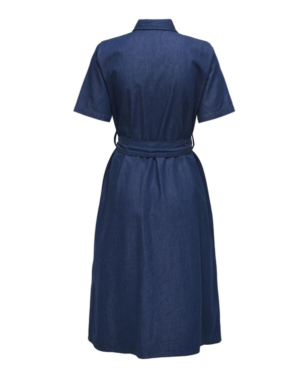 Regular Fit Shirt Collar Short Sleeves (S/S) Comfortabele jurk met overhemdkraag en korte mouwen voor een casual zomerstijl