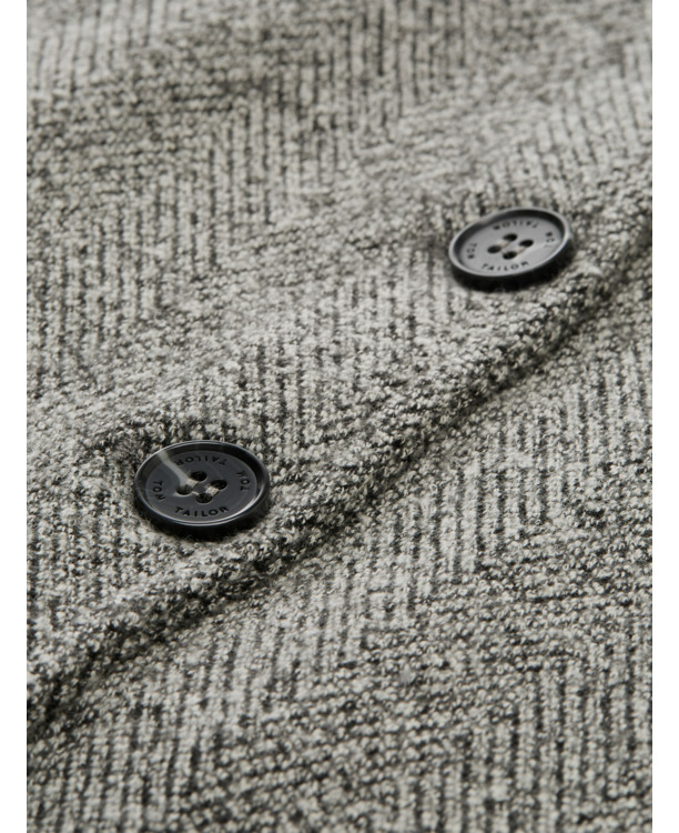 Aansluitende jacquard blazer