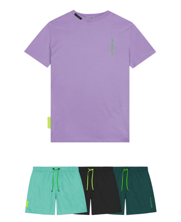 BASIS ZWEMMEN CAPSULE T-SHIRT MANNEN
