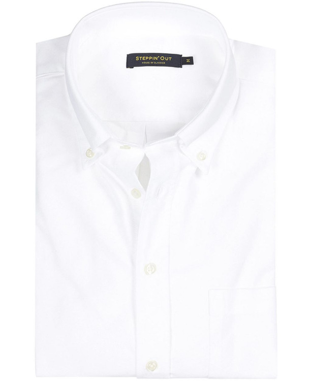 Steppin' Out Overhemd Oxford Wit