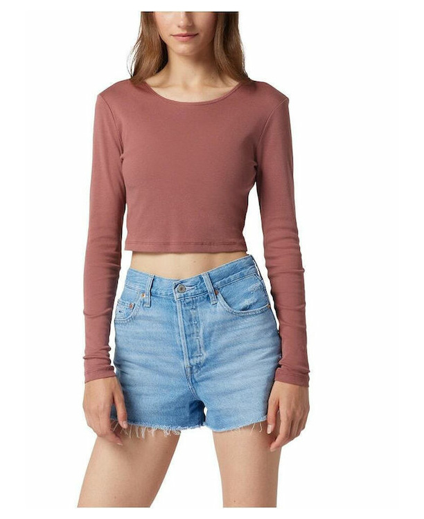 ONLKIKA L/S CROPPED TOP JRS