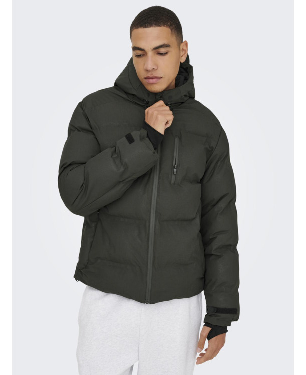 Capuchon met koordregeling lange mouwen (L/M) Heren