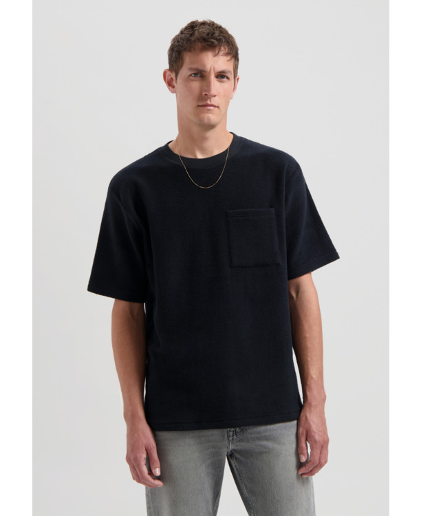 Dstrezzed Heren Towelling T-shirt Kleur DS Collin