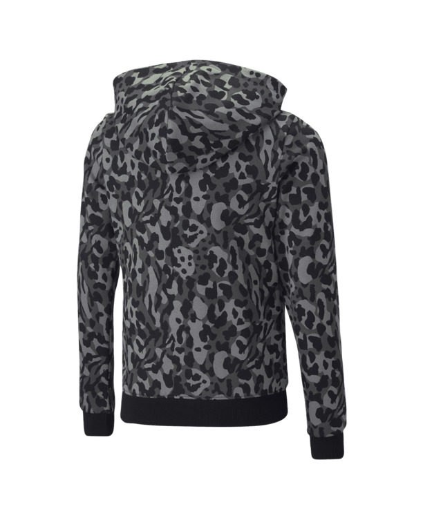 Alpha AOP Full-Zip Hoodie FL G Puma Bla