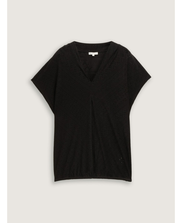 Opengewerkt T-shirt