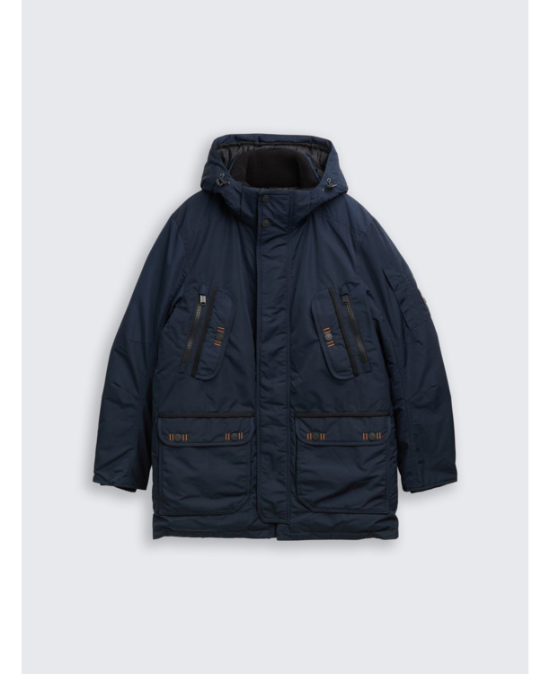 Parka met afneembare capuchon
