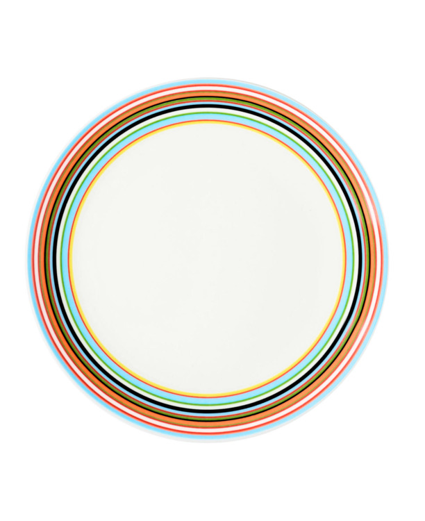 Origo plate flat 20cm orange