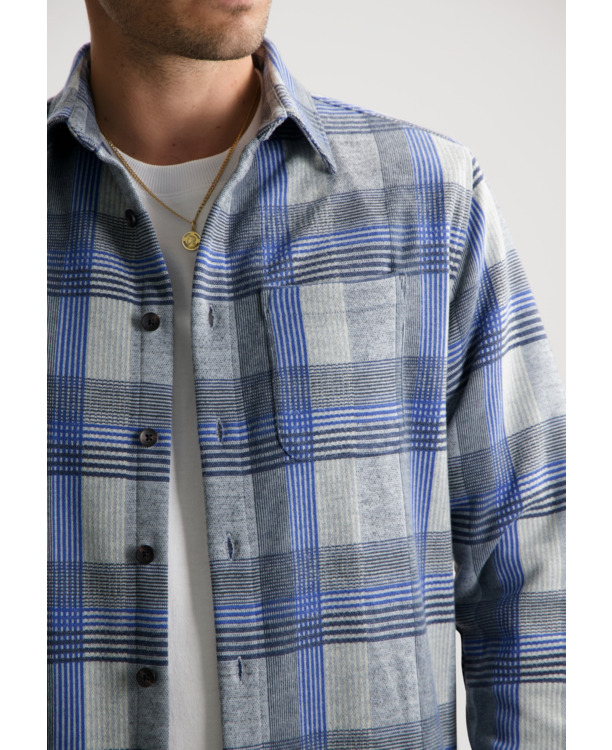 Dstrezzed Heren Flanellen Overhemd Gus Rood